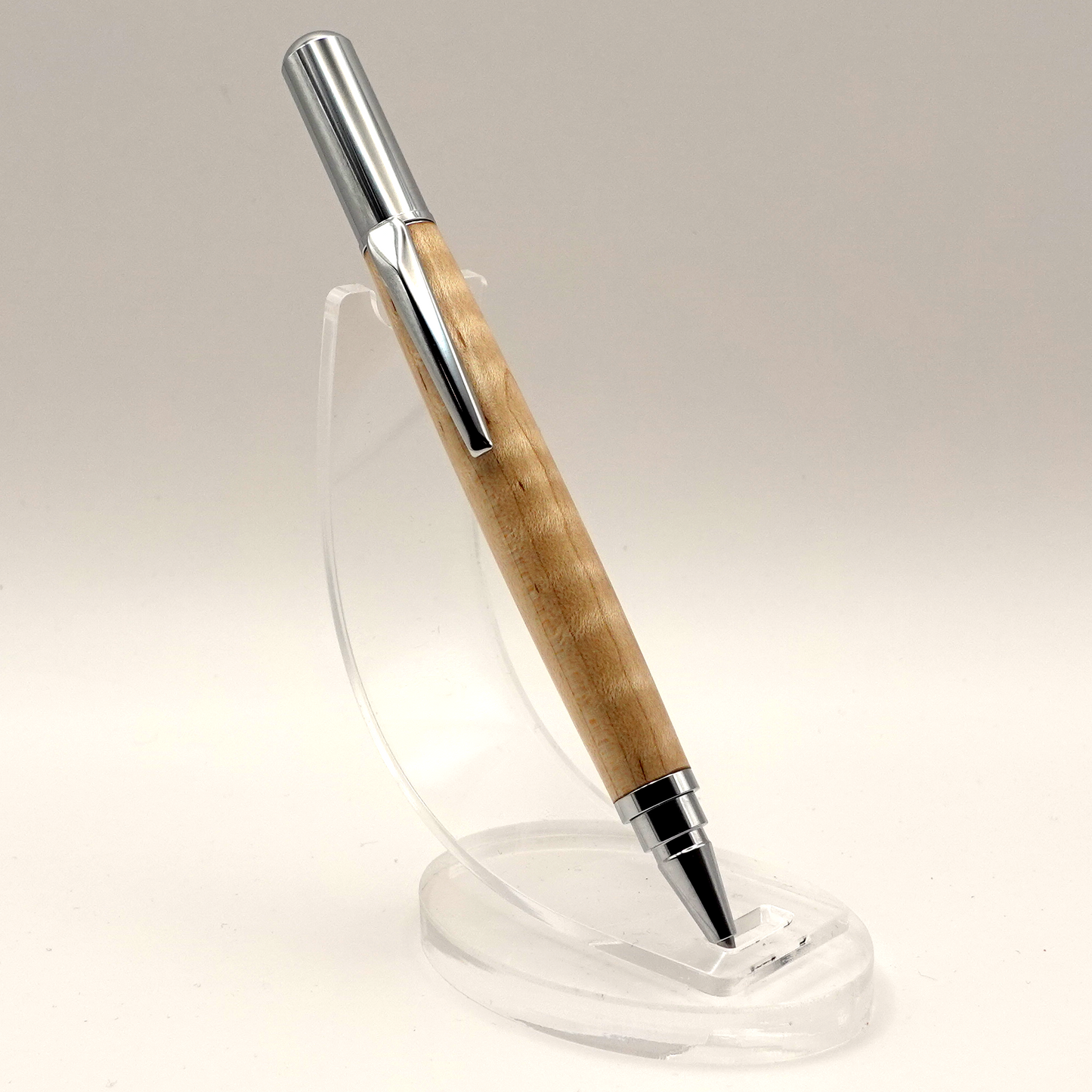 Rollester Curly Maple & Chrome